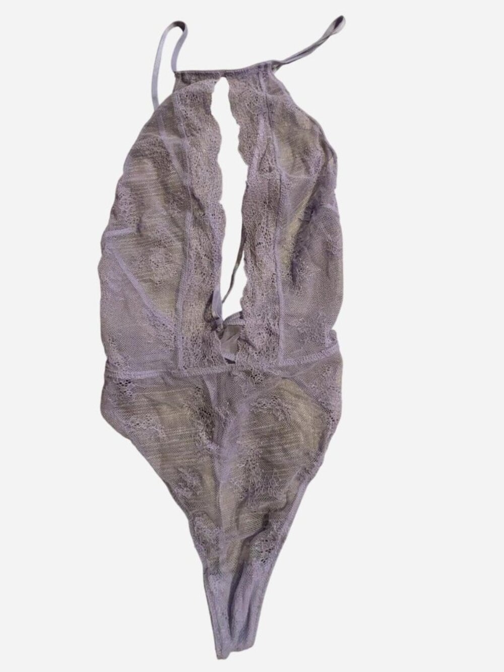 Victoria's Secret lilac purple lace bodysuit / lingerie 💜